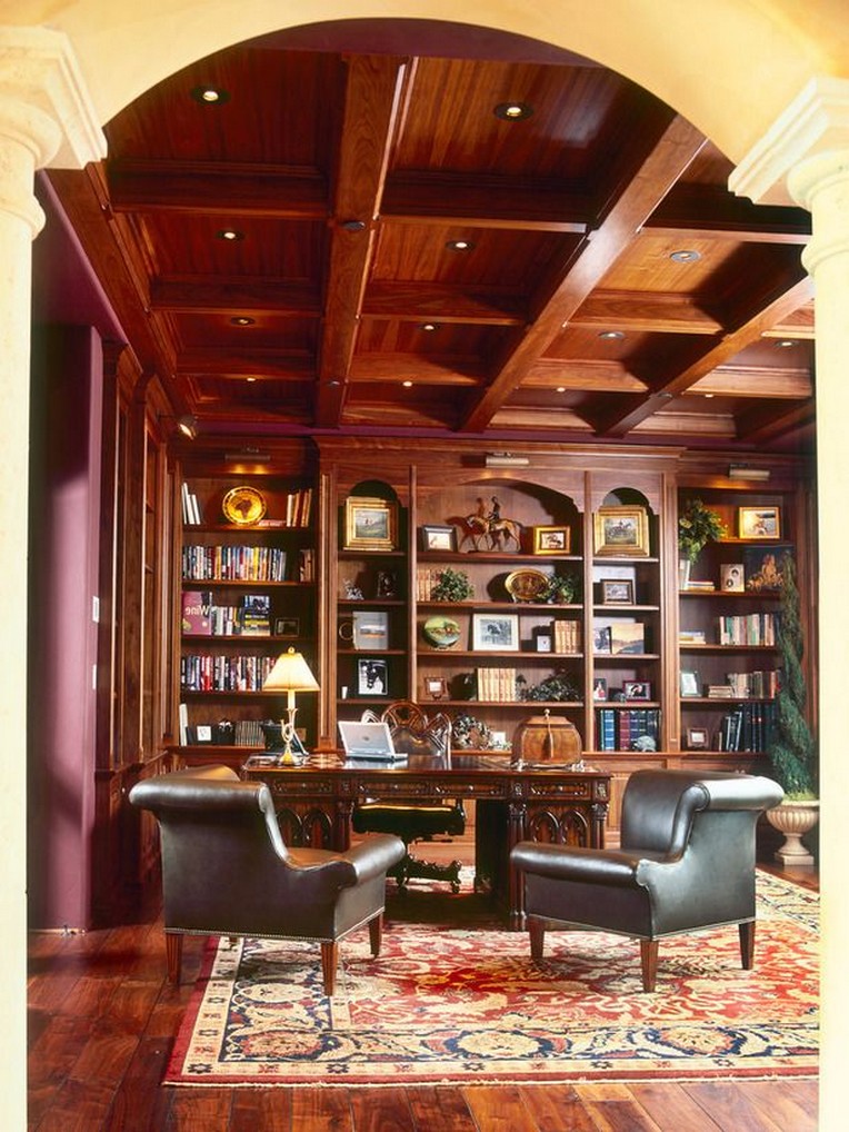 35+ AMAZING HOME LIBRARY IDEAS FOR YOUR HOME - Page 25 of 36